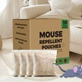 thumbnail image 2 of Mouse Repellent Pouches with Mint Scent Absorbs Odors and Repels Mice for Indoor Storage Cars RVs Garages Sheds Basements 10 Pack, 2 of 8