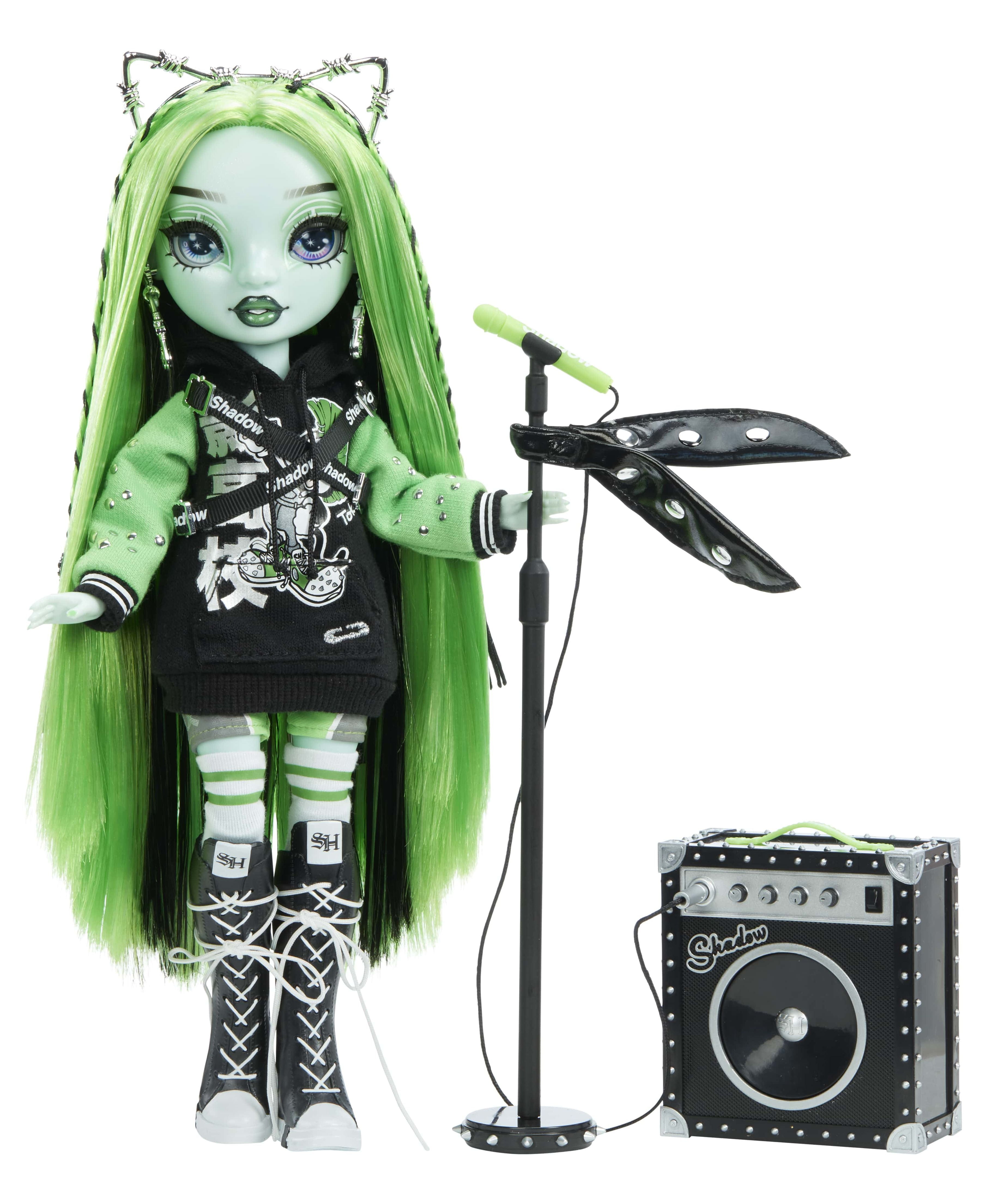 Shadow High S23 Fashion Doll- Zooey Electra (Green) - Walmart.com