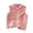 Pink, variant on SDNall Girls Toddler Full Zip Fleece Sleeveless Outerwear, Casual Sleeveless Outerwear Gilet, Fall Winter Daily Indoor and Outdoor Vest with Pocket 1-10 Years