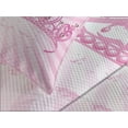 thumbnail image 4 of Ambesonne Girls Quilted Bedspread Set 3 Pcs, Pink Cartoon, King Size, Pink Pale Pink, 4 of 5