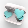 thumbnail image 3 of Auriculares inalámbricos con forma de corazón, auriculares estéreo hifi 5.3 con estuche de carga, auriculares intrauditivos, tiempo de reproducció de 20, 3 of 7