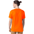 thumbnail image 4 of Gildan High Visibility Work Shirts Safety Construction Orange T-shirt, Pack of 5 Hi Vis Tee, Size M, 4 of 5
