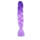 thumbnail image 2 of Extensiones de cabello trenzado de morado a rojo claro, peluca sintética de color trenzado, peluca con trenzas para mujeres y niñas, con pelo falso., 2 of 7