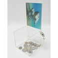 thumbnail image 4 of FixtureDisplays® Small Acrylic Plexiglass Clear Donation Box Tip Offering Charity Fundraising Box 11040-NEW, 4 of 5