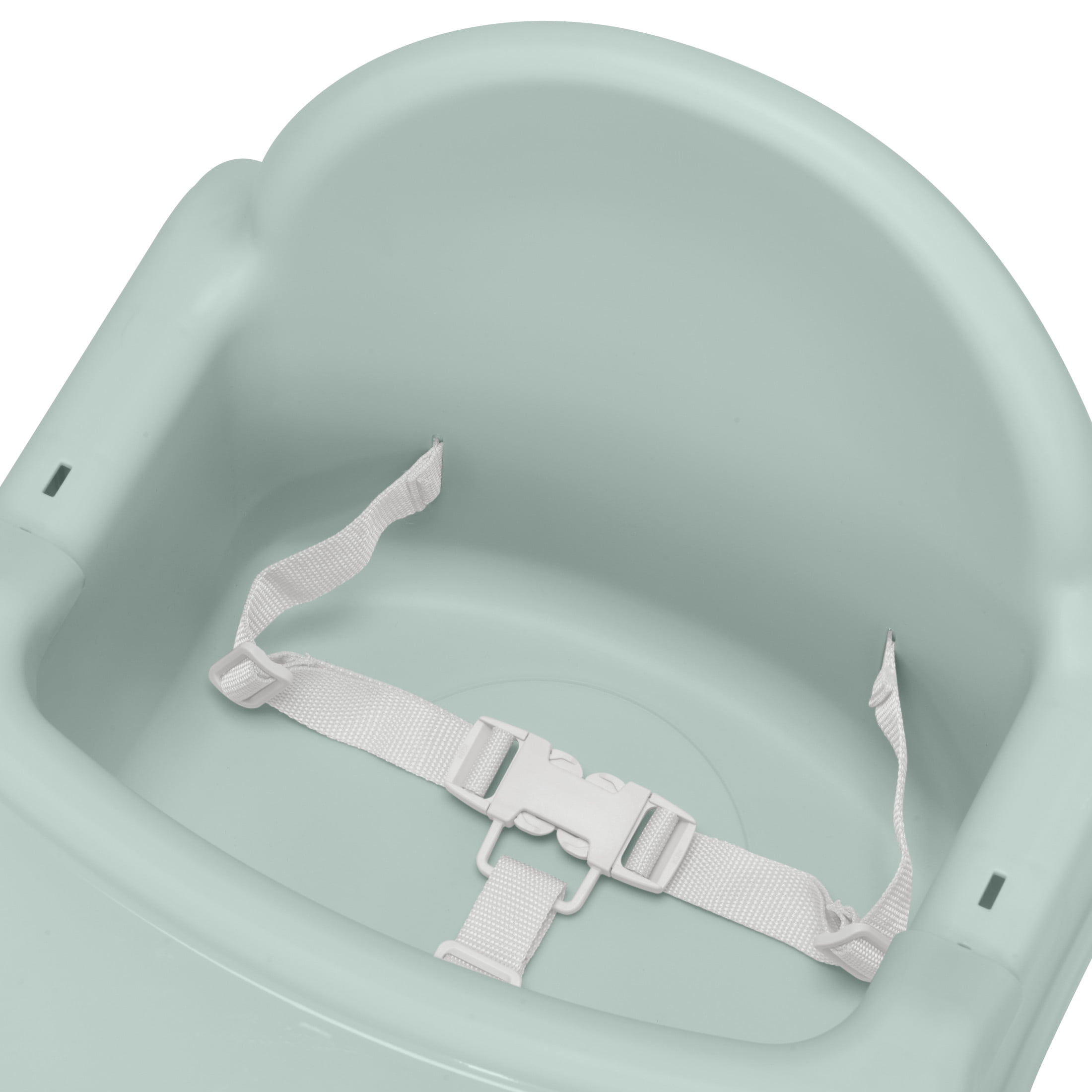 Babideal Lightweight Baby High Chair with Tray & Harness – Soft Sage, Portable Easy-Clean Feeding Chair