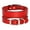 Red, variant on Didog Genuine Leather Dog Collar Adjustable Pet Collars Heavy Duty with Double D-Ring