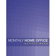SPEEDY PUBLISHING Monthly Home Office Budget Book (Paperback)
