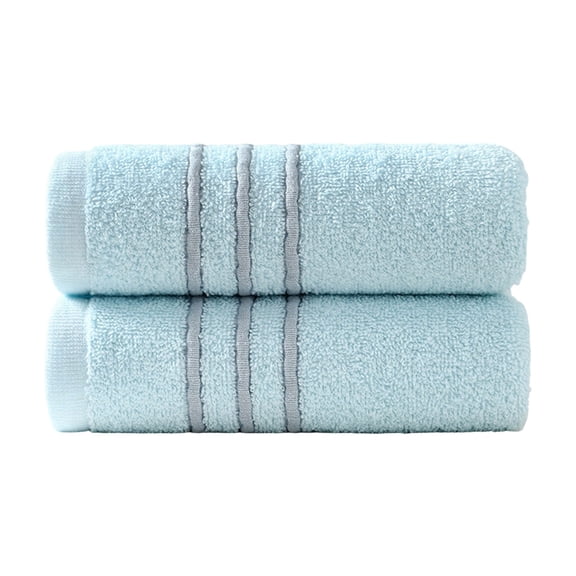 Kyusrd Hand Towels for Bathroom,Cotton Soft Absorbent Decorative Hand Towel for Face Spa Bath Gym Kitchen,Gray,35x75cm
