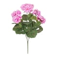 thumbnail image 3 of Lifelike Artificial Geranium Plants with Realistic CrabFruit Flowers, UV Resistant Faux Outdoor Decor for Balcony, Patio, and Garden, Low Maintenance Flower Arrangement with Vibrant Seasonal Colors, 3 of 6