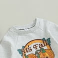 thumbnail image 4 of Okbabeha Fall Baby Boy Girl Clothes Its Fall Yall Pumpkin Jumpsuit Rompers Onesie First Halloween Thanksgiving Baby Outfit, 4 of 8