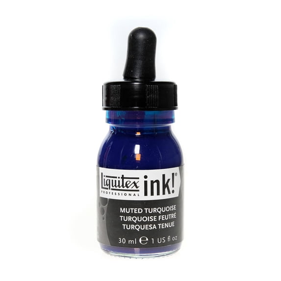 Professional Acrylic Inks muted turquoise, 503, 30 ml (pack of 3)