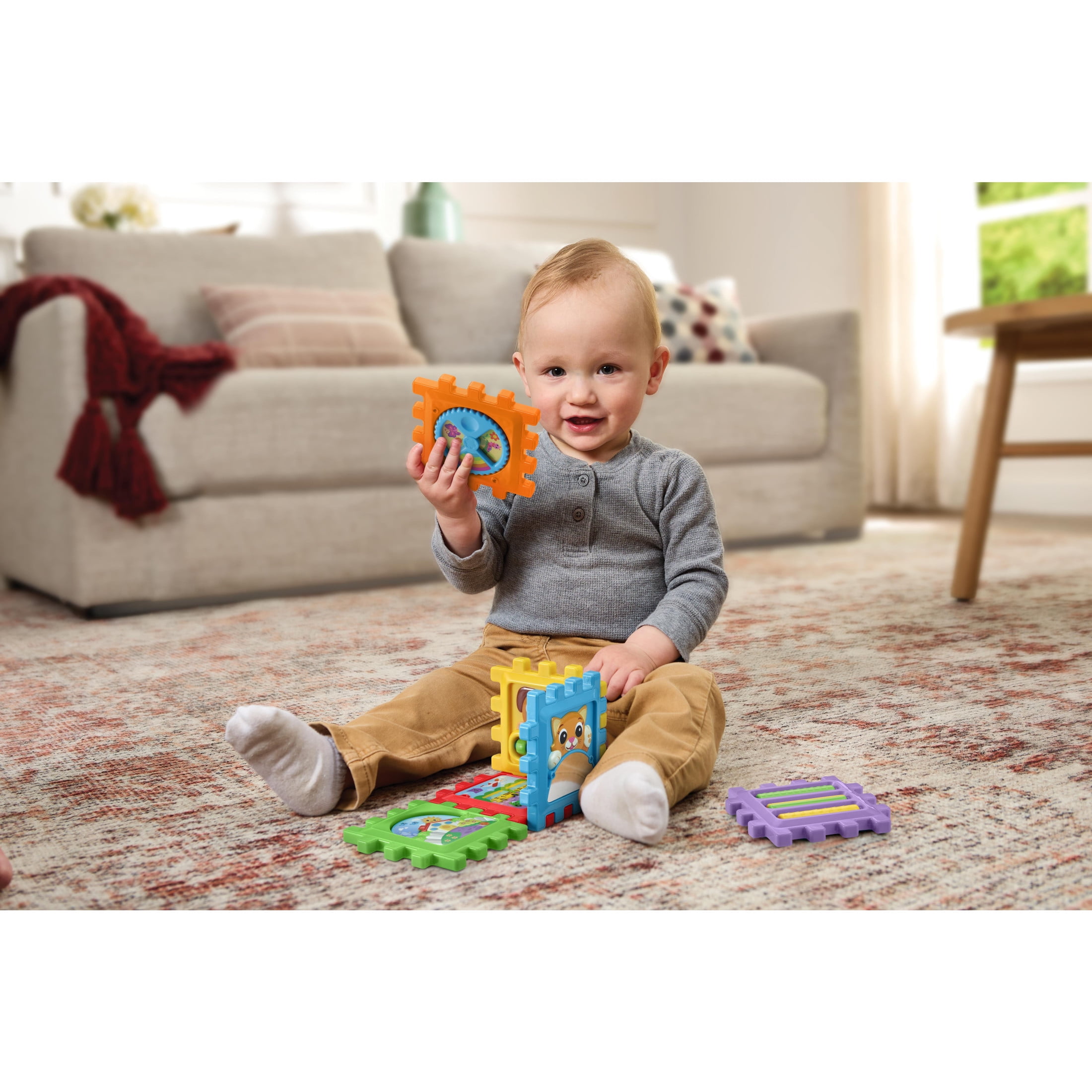 LeapFrog 6-in-1 Snap & Learn Busy Cube Interactive Learning Toy for Toddlers, Ages 12–36 Months