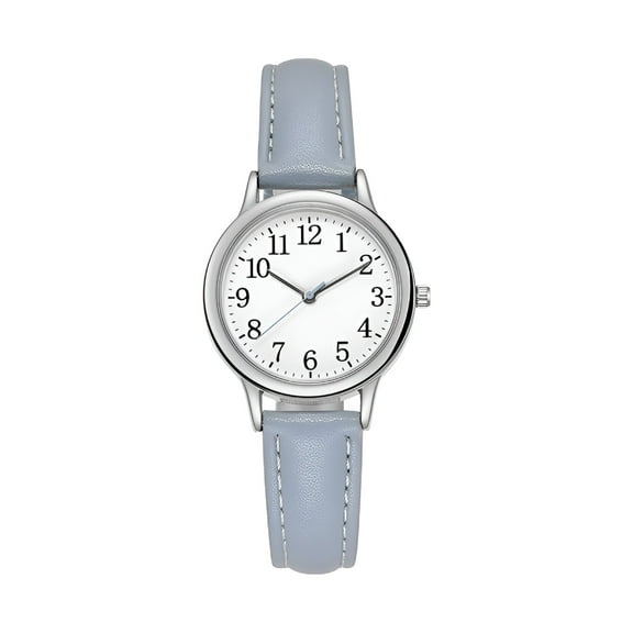 DESIGNICE Watches for Women Sleek Minimalist Fashion with Strap Dial Women's Quartz Leather Watch Woman Watch