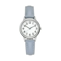 DESIGNICE Watches for Women Sleek Minimalist Fashion with Strap Dial Women's Quartz Leather Watch Woman Watch