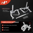 thumbnail image 2 of A-Premium Lower Radiator Core Support Skid Bar Plate Compatible with Chevrolet C5 Series Corvette 1997-2004 Convertible Hatchback, 2 of 6