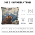 thumbnail image 5 of YINGXI Throw Pillow Cover Little Adventurer in and Boy Decorative Pillow Case Home Decor Square Pillowcase 12x12in, 5 of 5