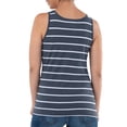 thumbnail image 5 of Time and Tru Women's Slub T-Shirts and Tank Top, 3-Pack, 5 of 19