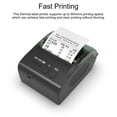 thumbnail image 3 of Thermal Printer, 203DPI Accuracy 58mm 90mm/s Printing Shipping Label Printer  For Hotel, 3 of 8