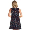 thumbnail image 2 of Bixox Robe Sans Manches Imprimée Motif Action de Grâce pour Femmes avec Poches, Robe Débardeur Décontractée Longueur Genou pour l'Été-TTG, 2 of 7