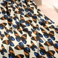 thumbnail image 3 of Beige Butterfly Blue Orange Pattern Blanket,Comfortable Soft Flannel Throw Blanket,All Season,Warm Lightweight Blankets for Sofa Bed Couch Living Room Chair,30"x40", 3 of 4