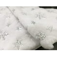 thumbnail image 4 of 48 Inch Large Tree Skirt White Tree Skirt Faux Fur Tree Skirts Decorations for Holiday Tree Ornaments Party Home Decorations with Sequin Silver Snowflakes, 4 of 5