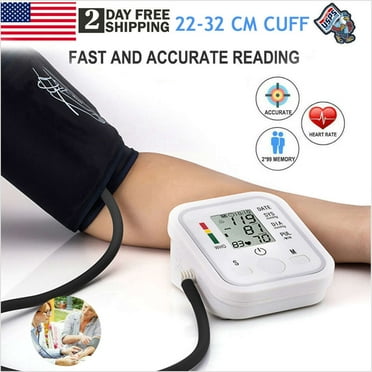 Blood Pressure Monitor Automatic Arm Digital BP Cuff Pulse Heart Rate MACchinne US
