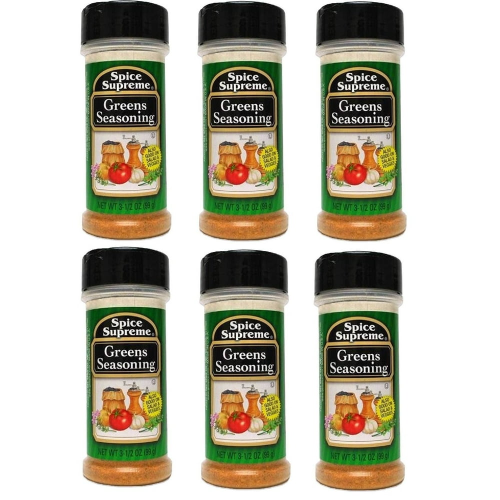 Spice Supreme Green Seasoning 3.5 Ounce (6 Jars)