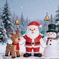 thumbnail image 3 of Vrilay Xmas Lighted Christmas Inflatables Outdoor Blow Up Decor for Yard Garden Lawn, 3 of 5