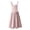 Pink, variant on Women Girls Vintage Cute Apron Gardening Works Cross Back Cotton Aprons Pinafore Dress with Two Pockets - green