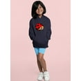 thumbnail image 2 of Smiling Ladybug Hoodie Juniors -Image by Shutterstock,  Large, 2 of 4