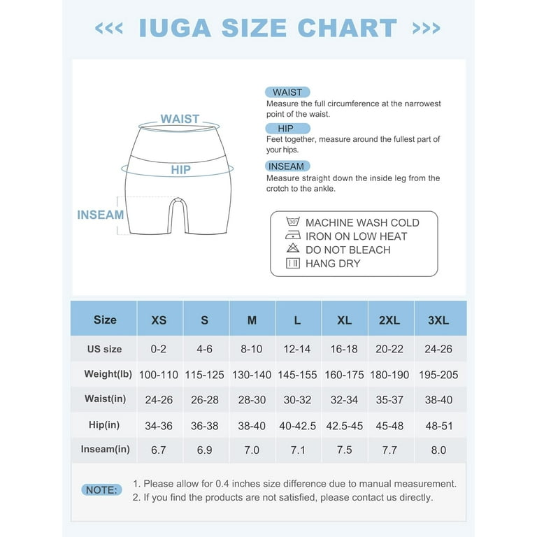 IUGA Workout Shorts for Women with Pockets High Waisted Biker Shorts for  Women Yoga Shorts Running Shorts Black 
