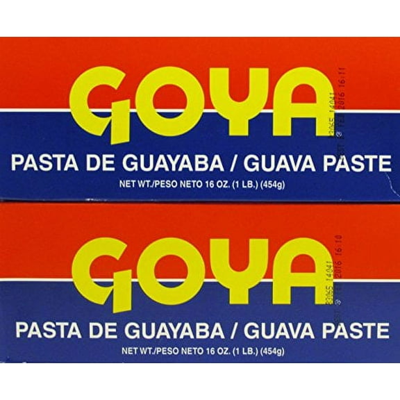 Goya Guava Paste / Pasta De Guayaba 16 Oz (1 Lb, 454 G) Bars (2 Pack) by Goya
