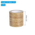 thumbnail image 2 of Uxcell Wood Grain Repair Tape 2.2"X15' Self Adhesive Realistic Textured Repair Tape Patch, Brown Oak, 4 Pack, 2 of 5