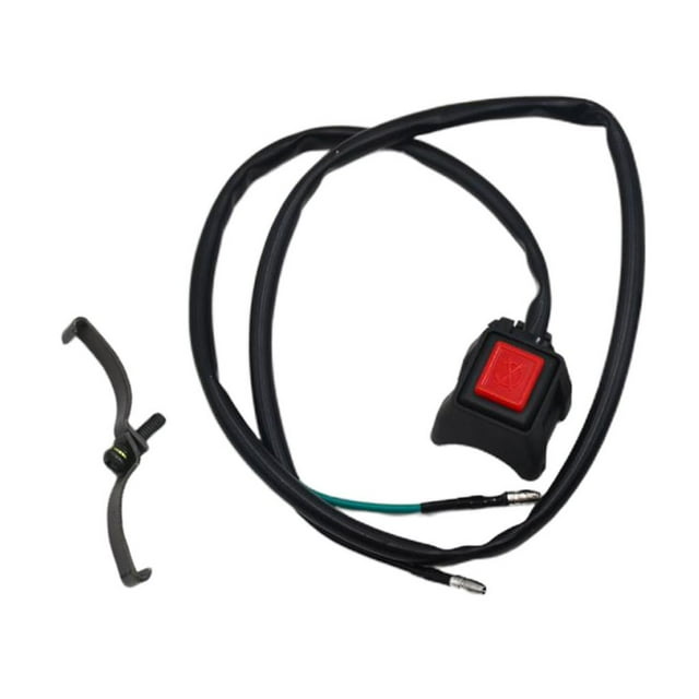 koolsoo 7/8'' Motorcycle Handlebar Scooter ATV Dirt Bike Kill Stop ON -OFF Button Switch