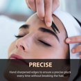 thumbnail image 5 of Precision Black Stainless Steel Tweezers | Professional Slant Tip & Splinter Tip Tweezer For Eyebrows | Extra Sharp Hair Removal Tool | For Eyebrow Shaping | For Men And Women, 5 of 16