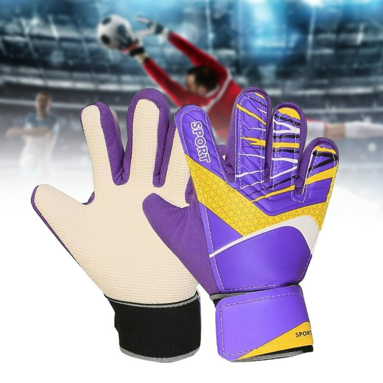 Garende Adult Football Goalkeeper Gloves Goalie Gloves Sports Accessories Gift Men Women Size Palm Width 19cm to 20cm Suitable for Height 180cm