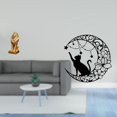 thumbnail image 2 of Escultura Estatua Coleccionable Adorno de Mesa Arte Figura Decorativa para Oficina Hogar Estantería Regalo de Cumpleaños Decoración de Pared de Metal, 2 of 8