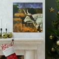 thumbnail image 5 of Longhorn in Expressionism - Canvas, 5 of 10