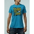 thumbnail image 2 of Dolph Ziggler Blue Stealing the Show And Your Girlfriend Mens T-shirt L, 2 of 6