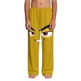 thumbnail image 4 of Kids Boys Angry Smile Face Graphic Pants Stretchy Waist Novelty Trousers for Outdoor Active Play, 4-13Y, 4 of 9