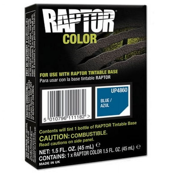 U-POL Blue Raptor, Bed liner Tint, 4860