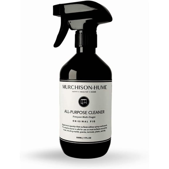 All-Purpose Cleaner Natural, Non-Toxic, Safe on All Surfaces Plant-Based Multi-Surface Spray for Kitchen, Bathroom & Home Original Fig