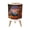 Color 2, variant on Small Trash Can with Lid Waterfall Cascading Green Forest Tranquil River 1.8 Gallon Dog Proof Trash Can Round Garbage Can Waste Bin Wastebasket for Bathroom Bedroom Living Room