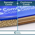 thumbnail image 2 of Paquete Combinado de Afeitadora Comfy Clothiers para suéteres y peine para cachemira Elimina bolitas, 2 of 3