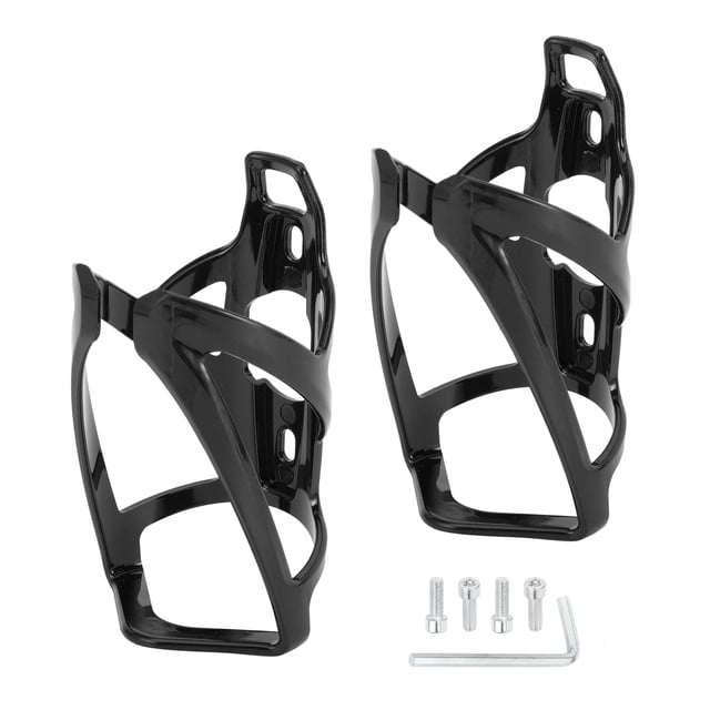 Soporte para Botellas de Bicicleta Unique Bargains Soporte para Bicicleta de Carretera Universal Ligero de Plástico Negro 1 Juego