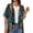 Black, variant on Womens Short Sleeve Kimono Lightweight Cardigan Summer Dusters Hawaiian Print Soft Casual Cover Ups for Young Women