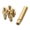 thumbnail image 3 of 6 Pieces Insert Brass Nuts Set Heat Embedment Copper Nuts Threaded Insert Brass, 3 of 7