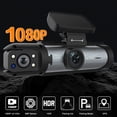 thumbnail image 3 of Henotian Dual Dash Cam,1080P Front+Cabin View with Night Vision, 3.16" HD Display, 24/7 Parking Monitor, G-Sensor & Loop Recording, 3 of 8