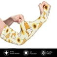 thumbnail image 3 of Gaeub Shiba Inu Dog and Sunflower Cooling Sleeves for Women, Arm Sleeves, UV Sun Protection Sleeve to Cover with Silicone Anti-Slip, 3 of 8