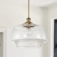 thumbnail image 2 of 1 Light Pendant-Aged Brass Finish Capital Lighting 342211Ad, 2 of 8